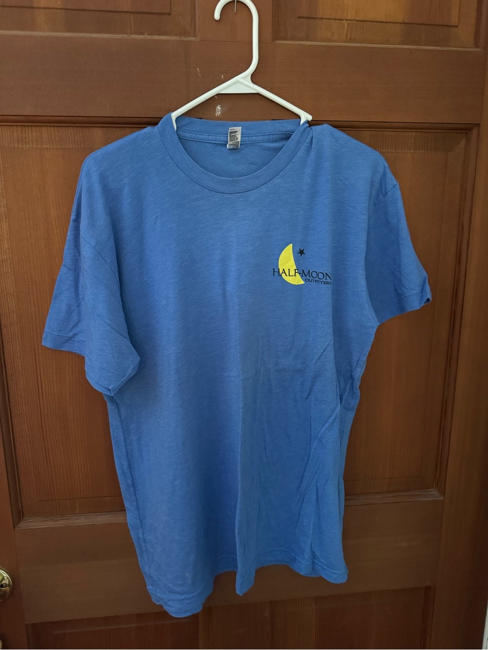 Half Moon Outfitters: Men’s Blue Logo T-Shirt